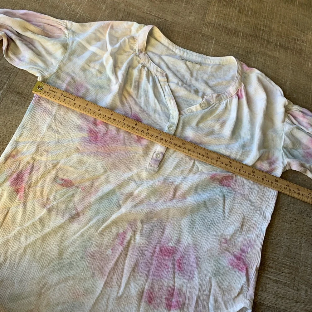 Z Supply Bayfront Watercolor Oven Top Women’s Small EUC Flowy Lightweight - Picture 6 of 10